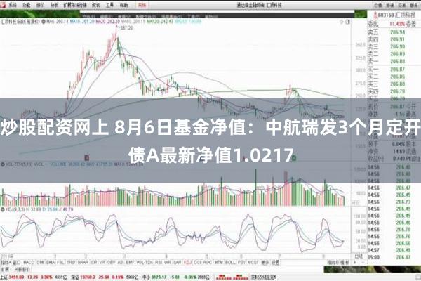 炒股配资网上 8月6日基金净值：中航瑞发3个月定开债A最新净值1.0217