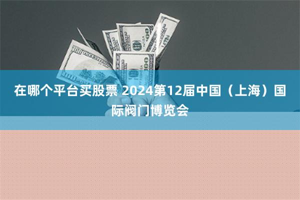 在哪个平台买股票 2024第12届中国（上海）国际阀门博览会