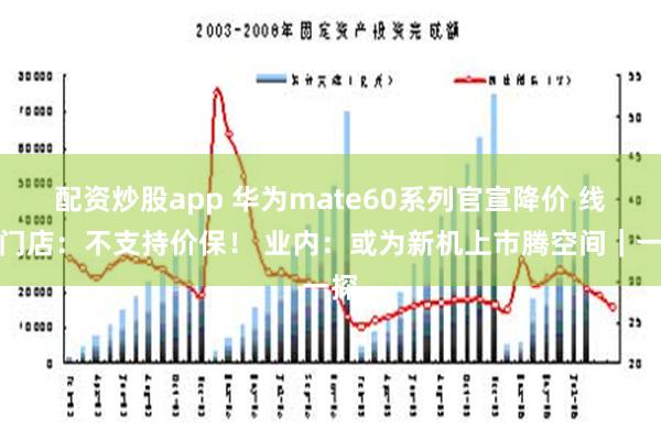 配资炒股app 华为mate60系列官宣降价 线下门店：不支持价保！ 业内：或为新机上市腾空间｜一探