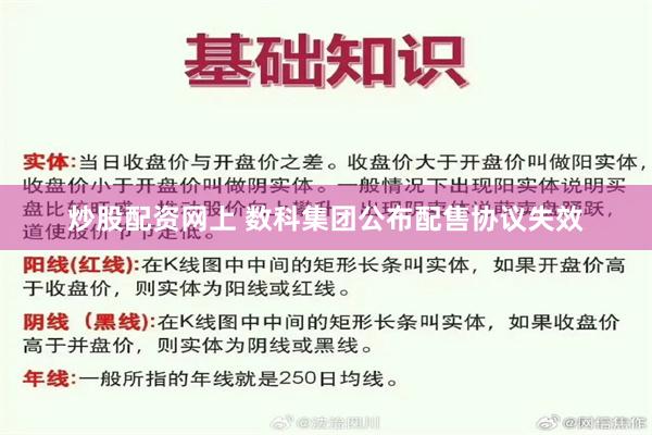 炒股配资网上 数科集团公布配售协议失效