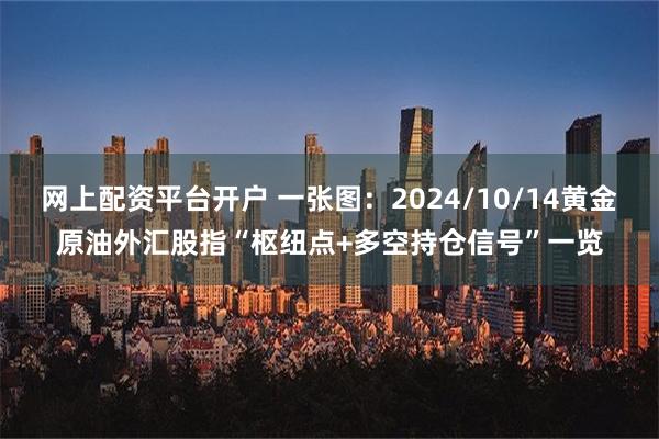 网上配资平台开户 一张图：2024/10/14黄金原油外汇股指“枢纽点+多空持仓信号”一览