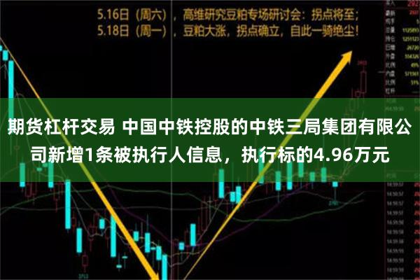 期货杠杆交易 中国中铁控股的中铁三局集团有限公司新增1条被执行人信息，执行标的4.96万元