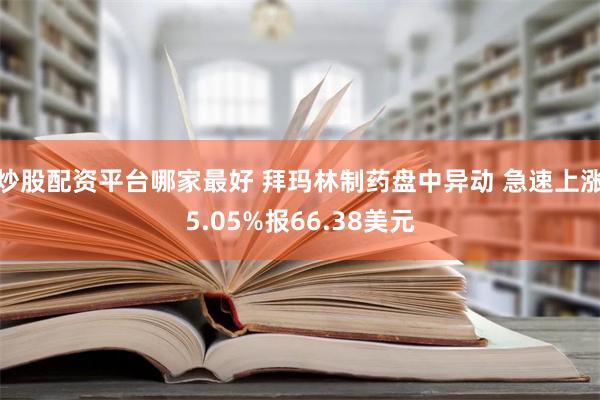 炒股配资平台哪家最好 拜玛林制药盘中异动 急速上涨5.05%报66.38美元