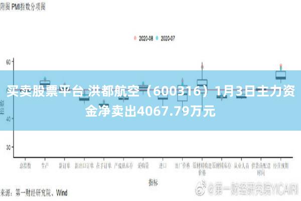 买卖股票平台 洪都航空（600316）1月3日主力资金净卖出4067.79万元